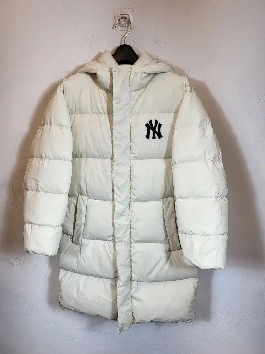 キッズ MLB NY グースフッドダウンジャケット ロング丈 155 ほぼ