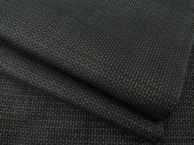 平和屋着物○男性 本場大島紬 100亀甲 総詰め 正絹 逸品 AAAY4730ck