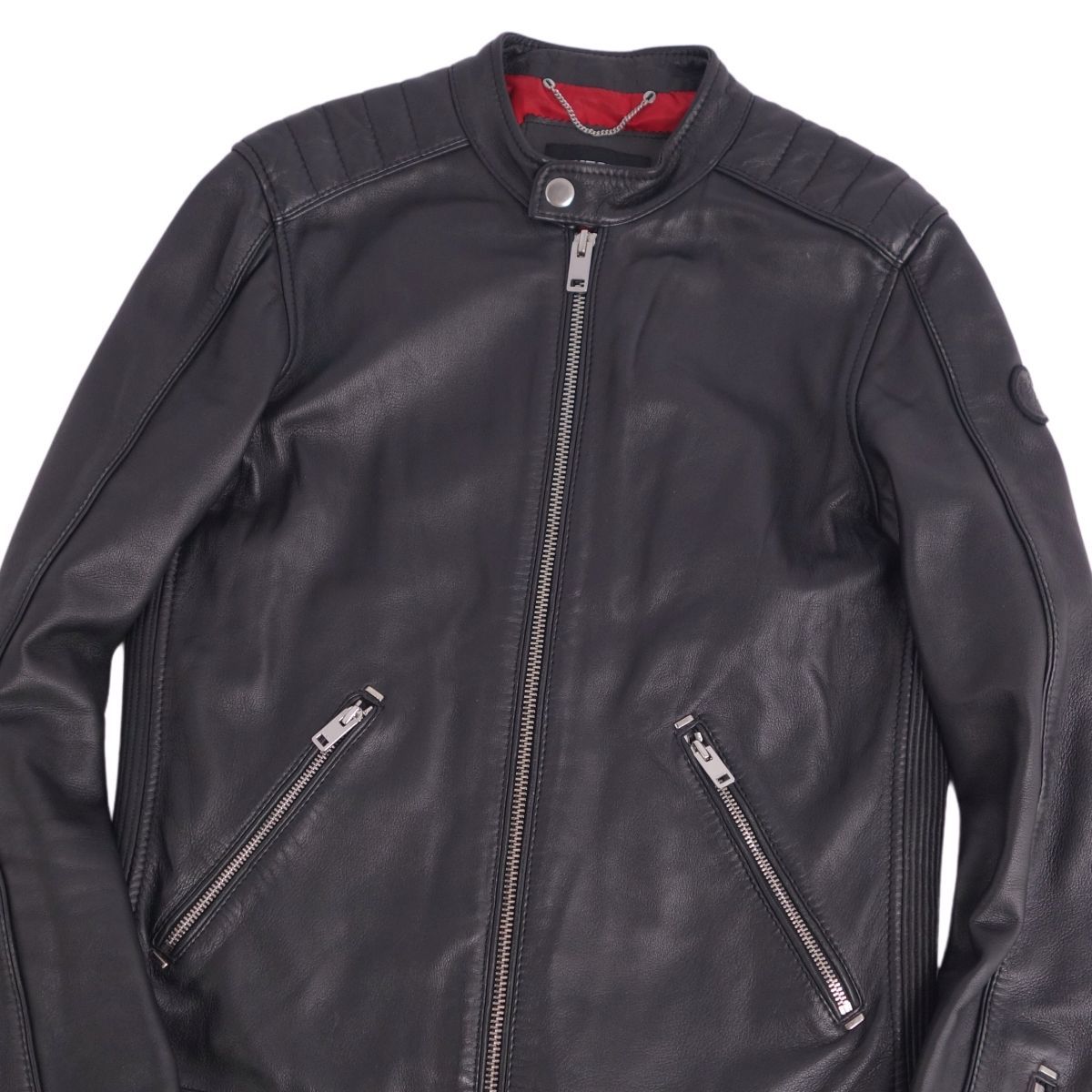 ディーゼル DIESEL ジャケット レザージャケット シングルライダース 