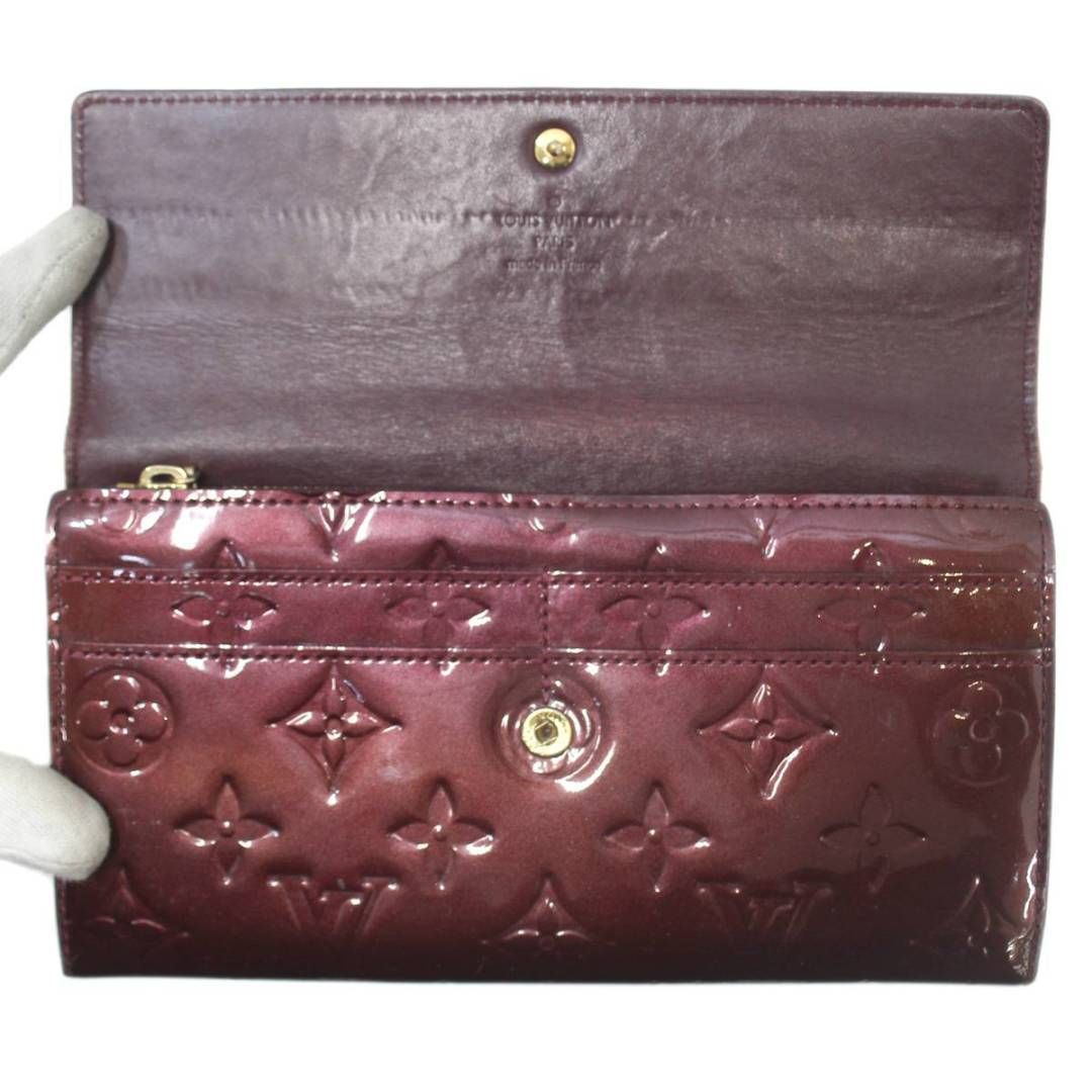 LOUIS VUITTON/ルイヴィトン ポルトフォイユ・サラ 長財布 ヴェルニ  