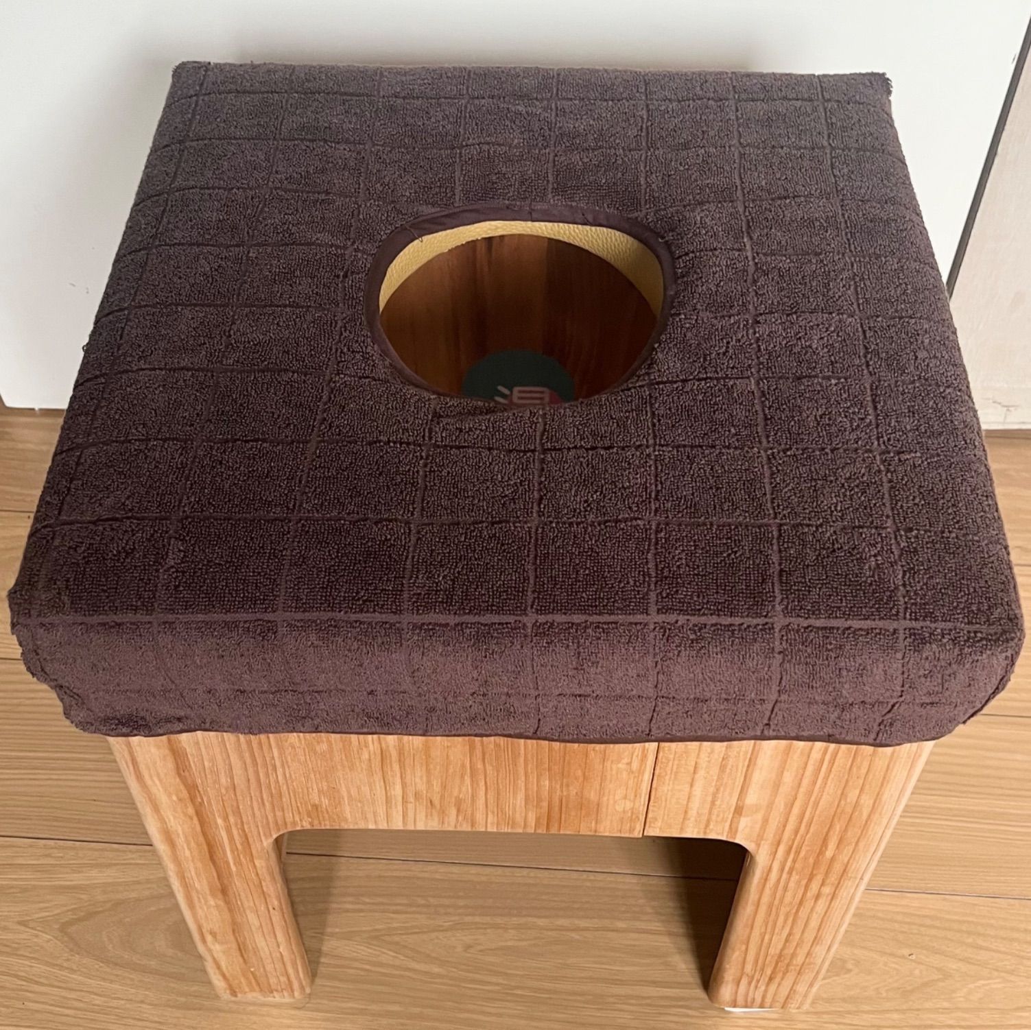 よもぎ蒸し凛✨椅子 マット＆未使用タオルカバー付き よもぎ蒸し凛