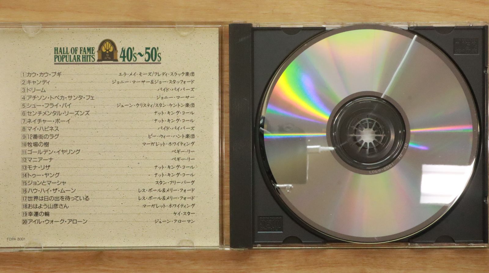 中古CD☆洋楽CD/□ HALL OF FAME POPULAR HITS 40's~50's Cow