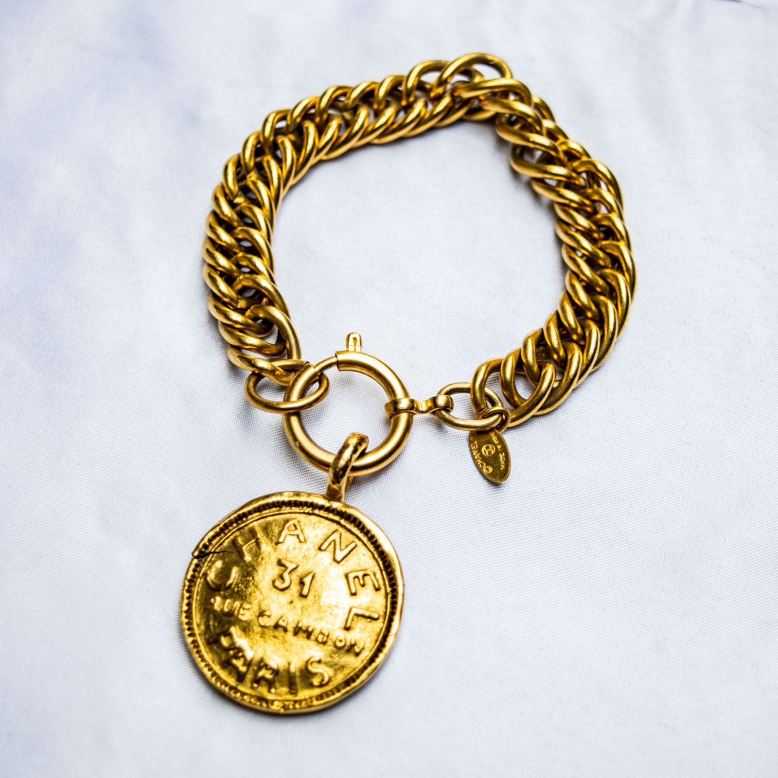 シャネル CHANEL 31 RUE CAMBON メダルチェーン ブレスレット CHANEL