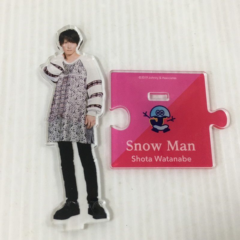 snowman 渡辺翔太 第1弾 アクスタ アクリルスタンド【86-240102-yo-24