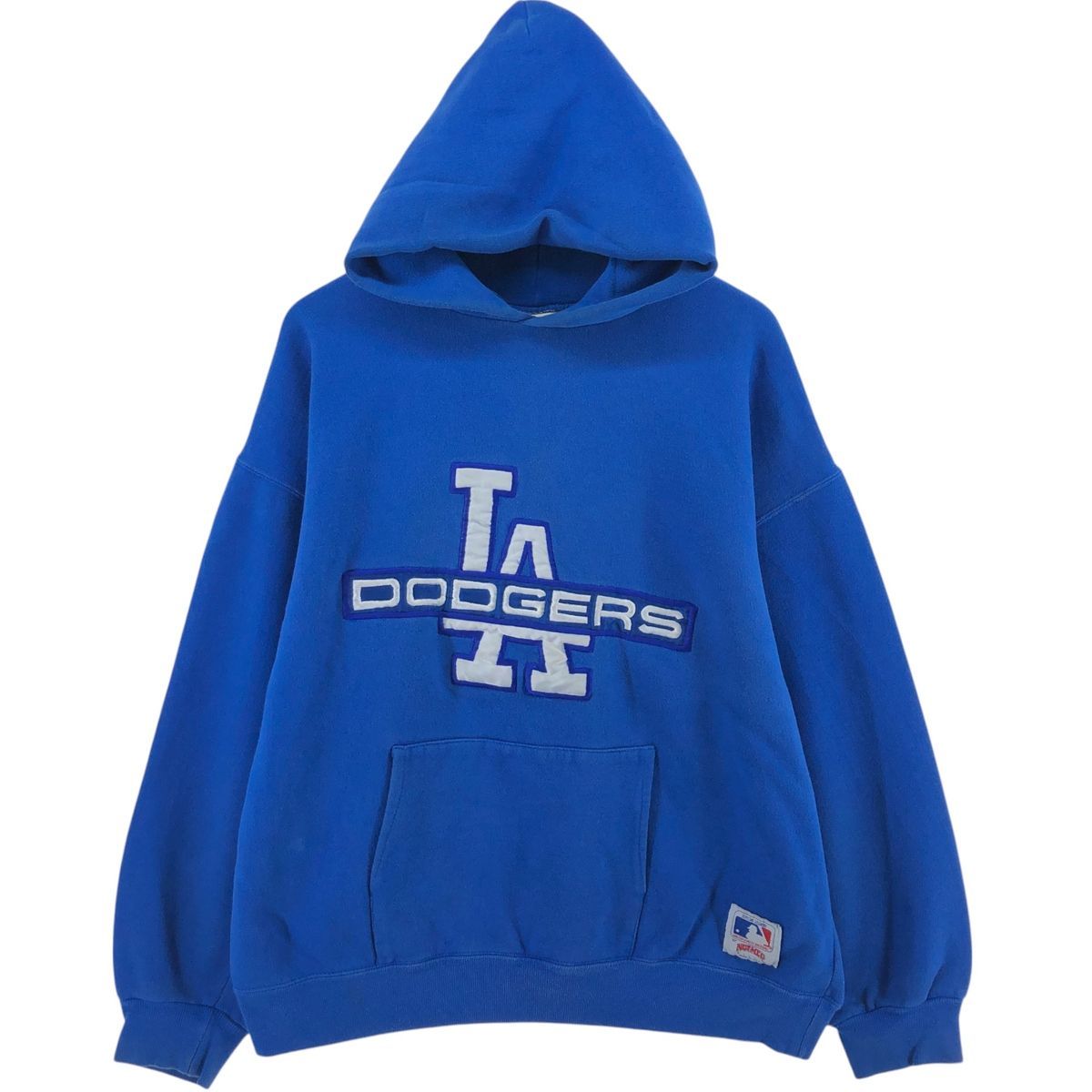 古着 90年代 ナツメグ NUTMEG MLB LOS ANGELES DODGERS ロサンゼルスドジャース スウェットプルオーバーパーカー USA製/eaa411196