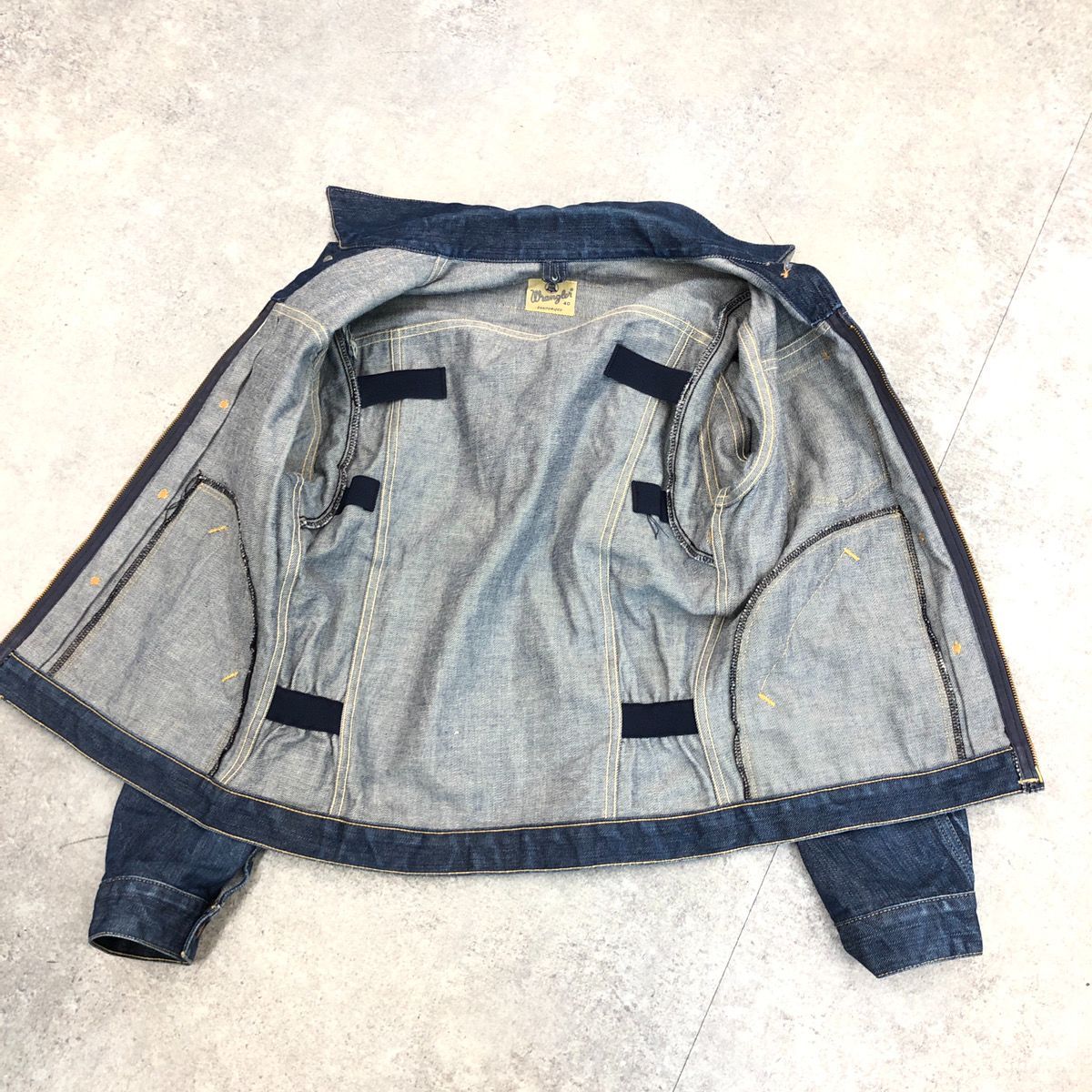 タグあり　完売品　Wrangler　24MJZ デニムジャケット Wrangler】60s 24MJZ Denim Jacket 36 