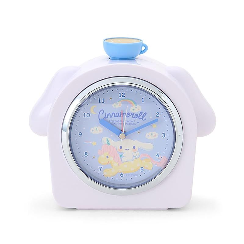 在庫限り】サンリオ(SANRIO) 目覚まし時計 シナモロール ABS樹脂