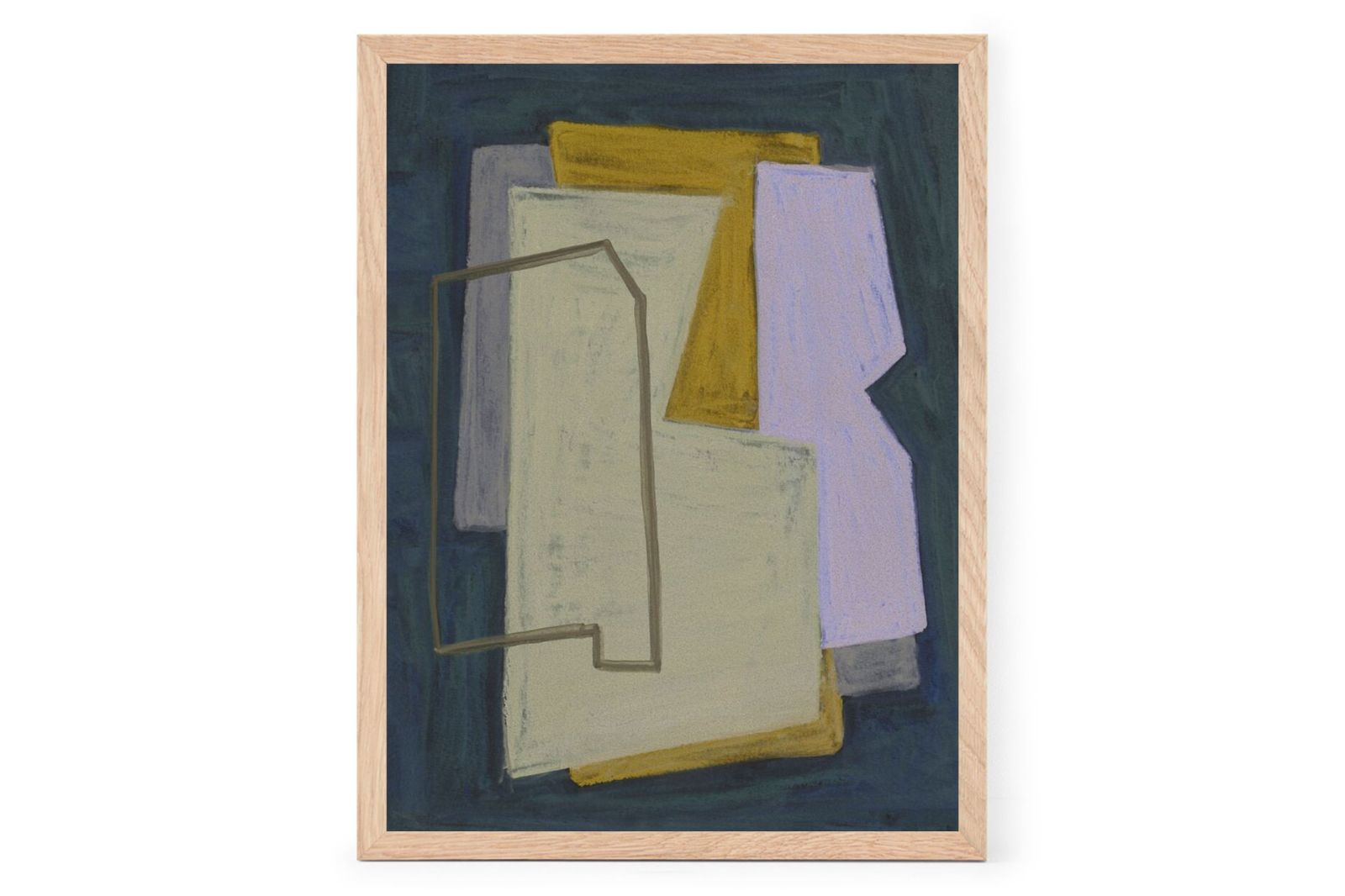 Poster - Frame アートポスター 30×40cm Chalks and Shapes 1|142x10153-30x40