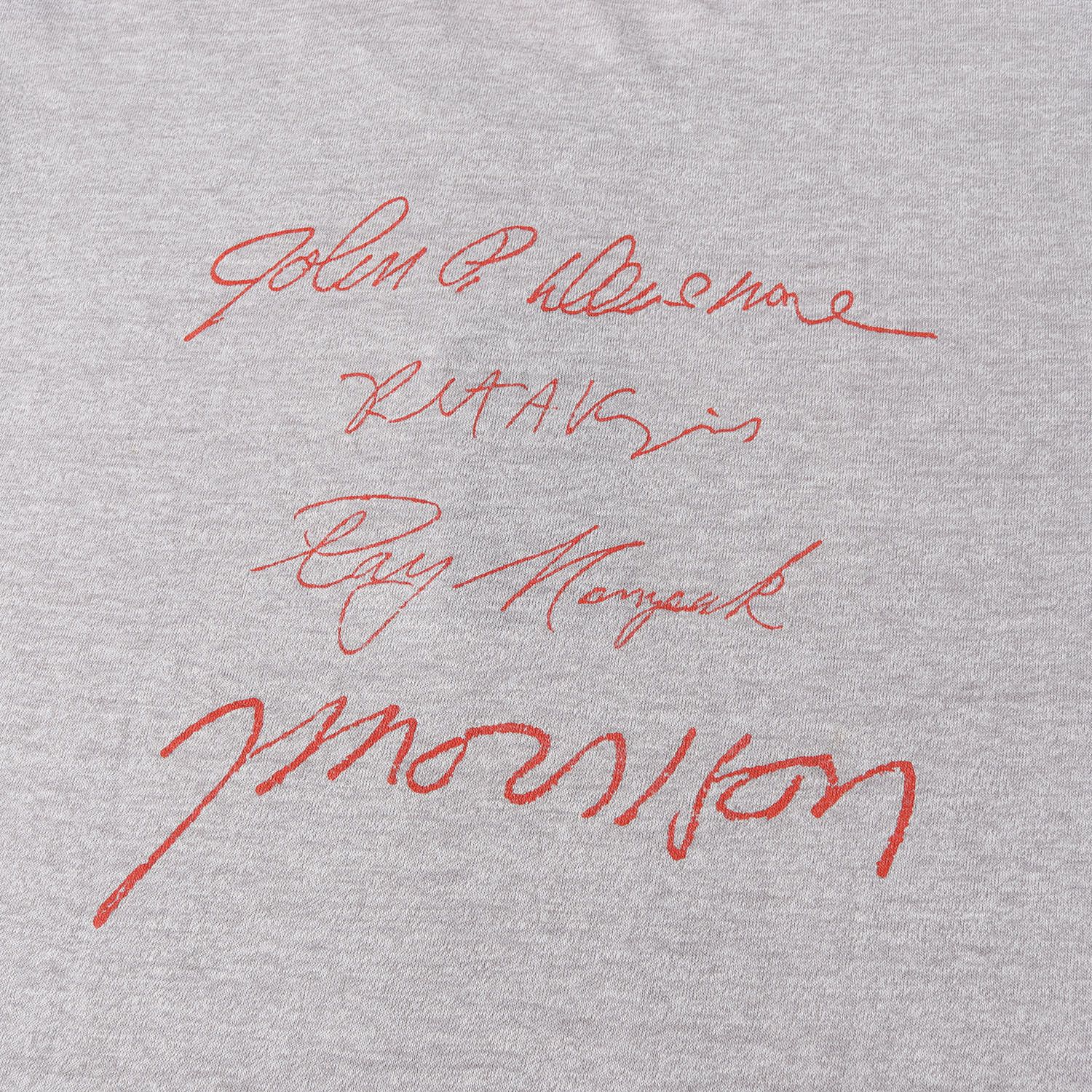 Vintage Music Item / 80s The Doors Jim Morrison Tシャツ / ヘザー