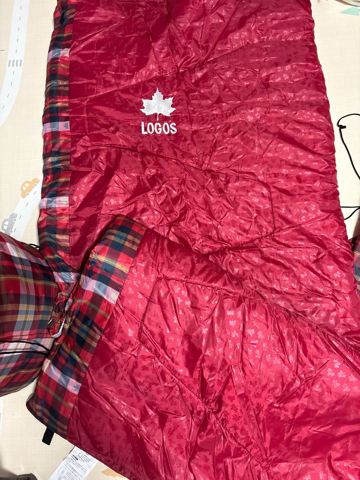 ロゴス シュラフ 寝袋 赤 レッド 2個 セット OLIVEOS_COM_TR