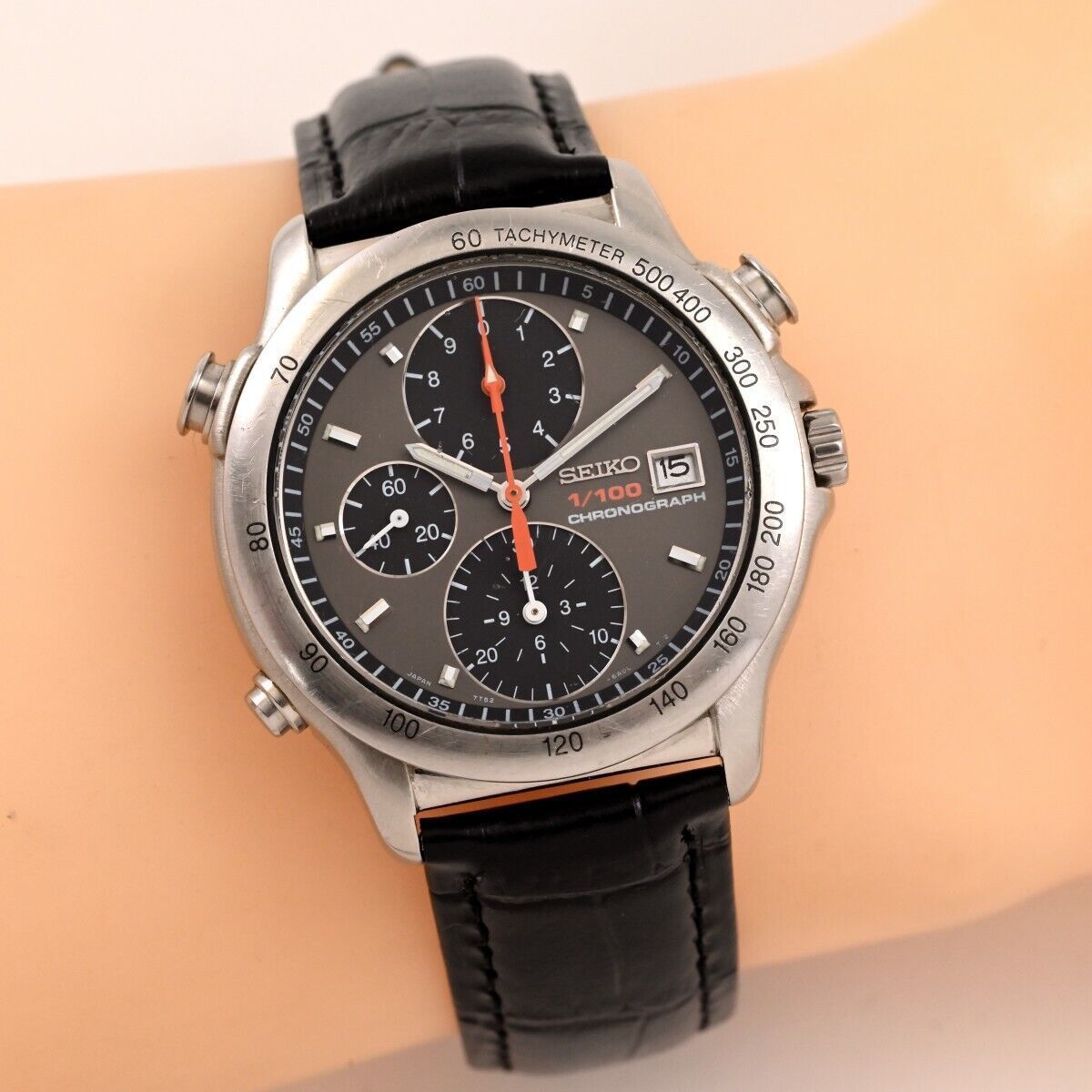 Seiko Speedmaster Chronograph 7T52-6A00 Grey Dial Chronograph