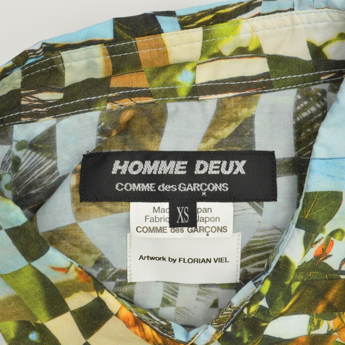 COMMEdesGARCONSHOMMEDEUX】21SS AD2020 DG-B039 FLORIAN VIEL 総柄