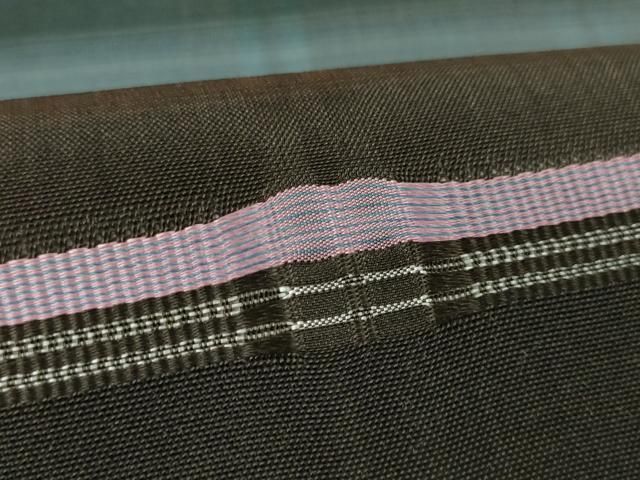 平和屋本店□極上 藤山千春 九寸名古屋帯 草木染 吉野間道 逸品 未使用  