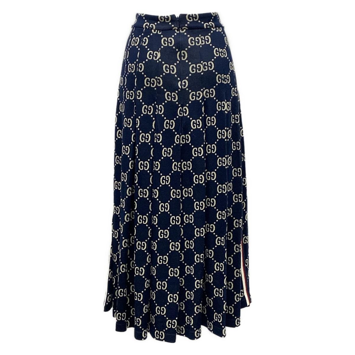 極美品　グッチ GUCCI ミックスツイード　ミニスカート　サイズ36 累積売上総額第1位【GUCCI☆グッチ】ビニール調 スカート