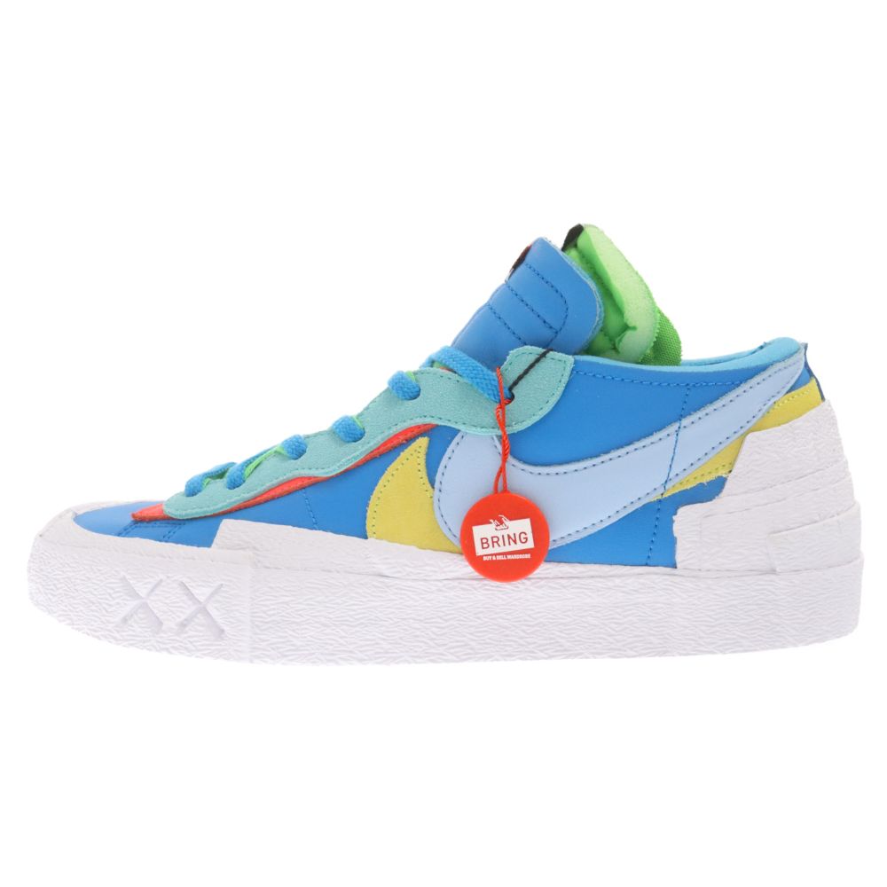 NIKE (ナイキ) ×KAWS SACAI BLAZER LOW Neptune Blue DM7901‐400 カウズ サカイ ブレザー  ブルーネプチューン ローカットスニーカー ブルー US12/30cm - メルカリ