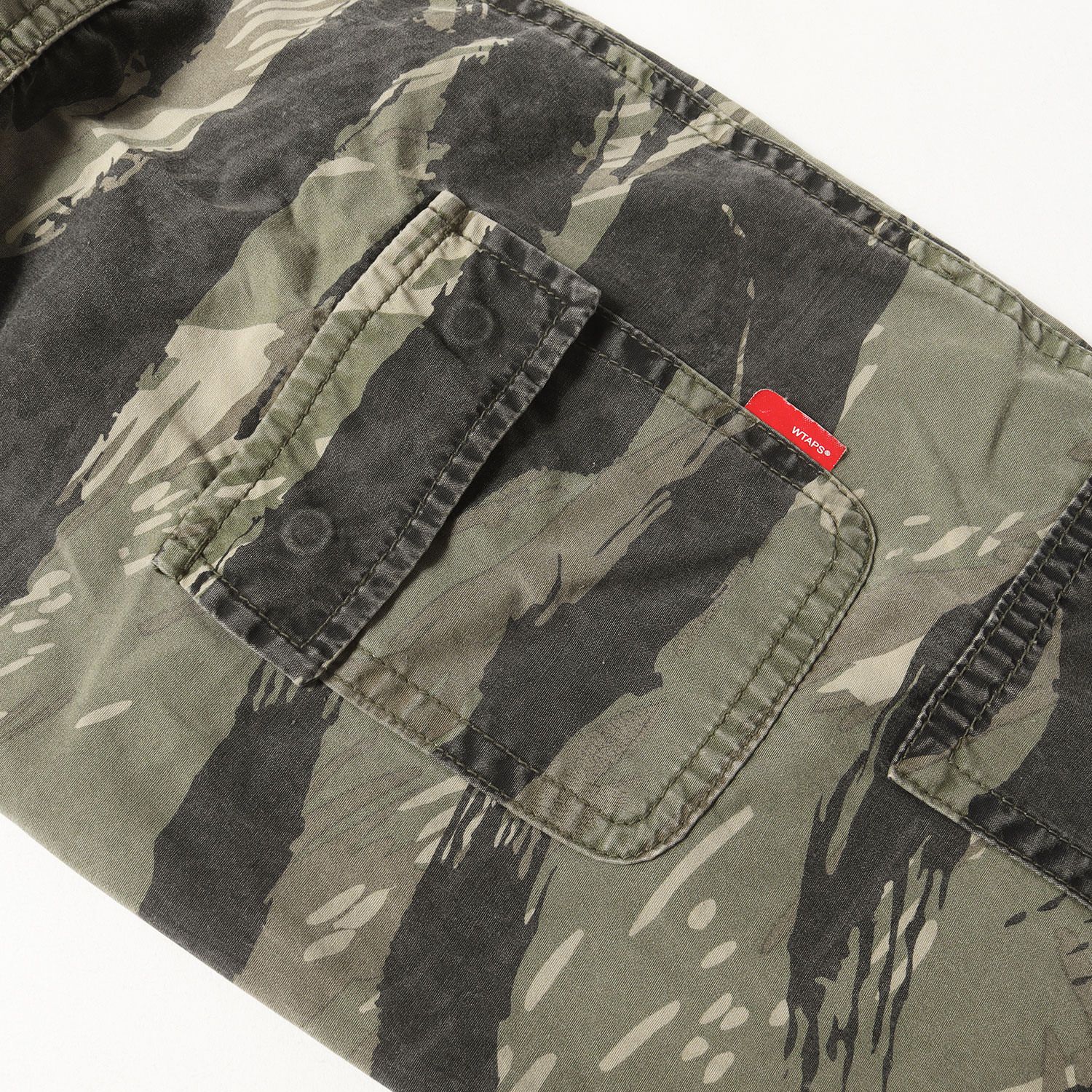 WTAPS シャツジャケット　迷彩柄　タイガーカモ 2025年最新】WTAPSタイガーカモミリタリージャケットの人気