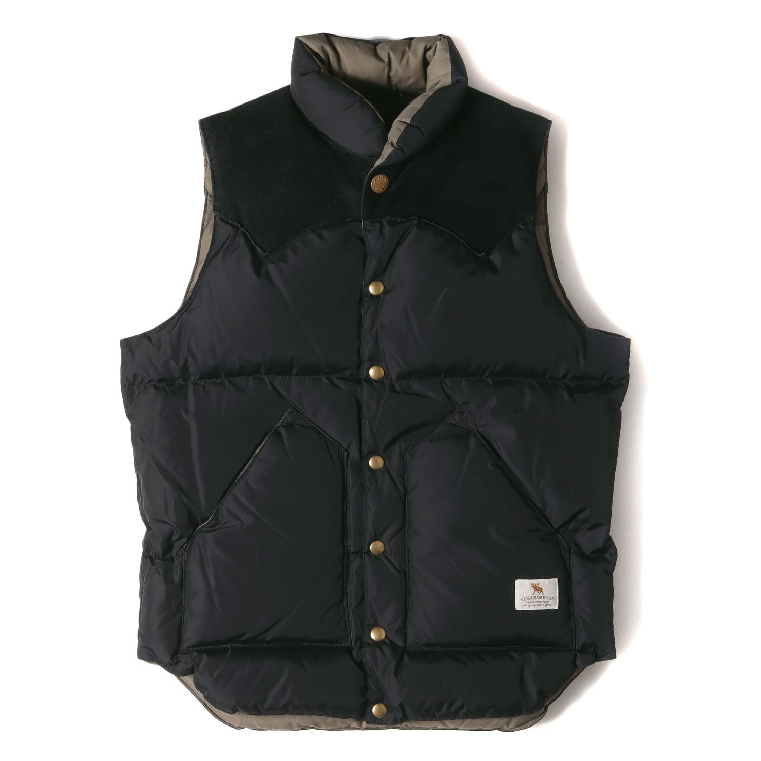 ネイバーフッド NEIGHBORHOOD ベスト X-LARGE 黒 ネイバーフッド NEIGHBORHOOD ベスト X-LARGE 黒