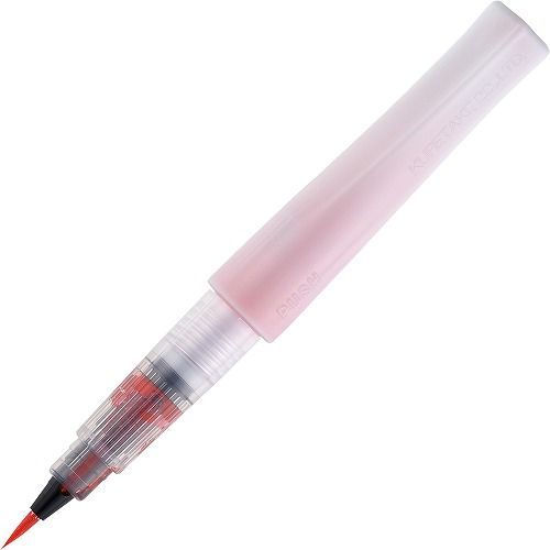 まとめ 呉竹 カラー筆ペン ZIG メモリーシステム ウインク オブ ステラ ブラッシュ II GL.RED DAI151-020S ×18セット