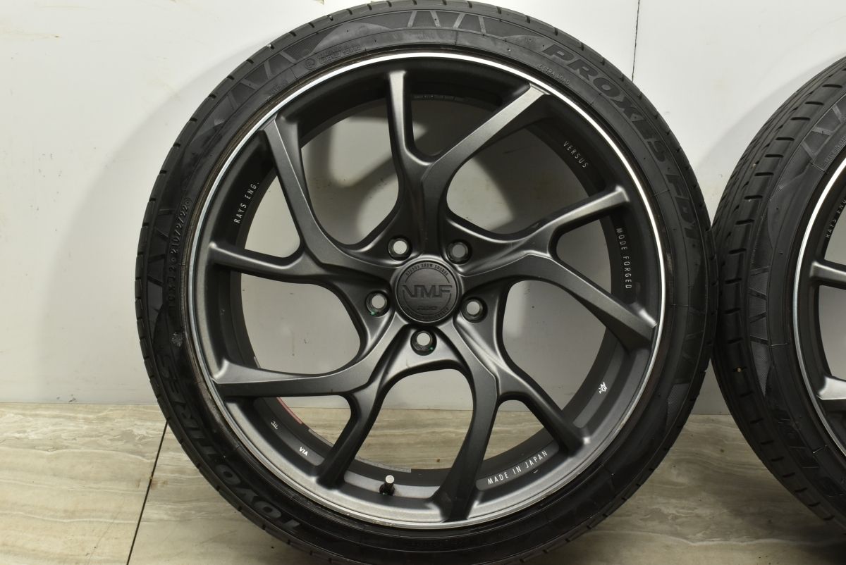 【鍛造1ピース】RAYS VERSUS MODE FORGED C-01 19in 8.5J +43 PCD114.3 トーヨー プロクセス FD1 225/40R19 レクサス IS GS クラウン ノア