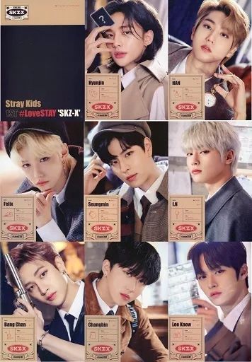 男性写真集　<<韓流>> 付録付)STRAY KIDS 1ST#LoveSTAY SKZ-X PHOTO BOOK SET STRAY KIDS 1ST #LOVESTAY SKZ-X PHOTO BOOK SET - Kpop USA