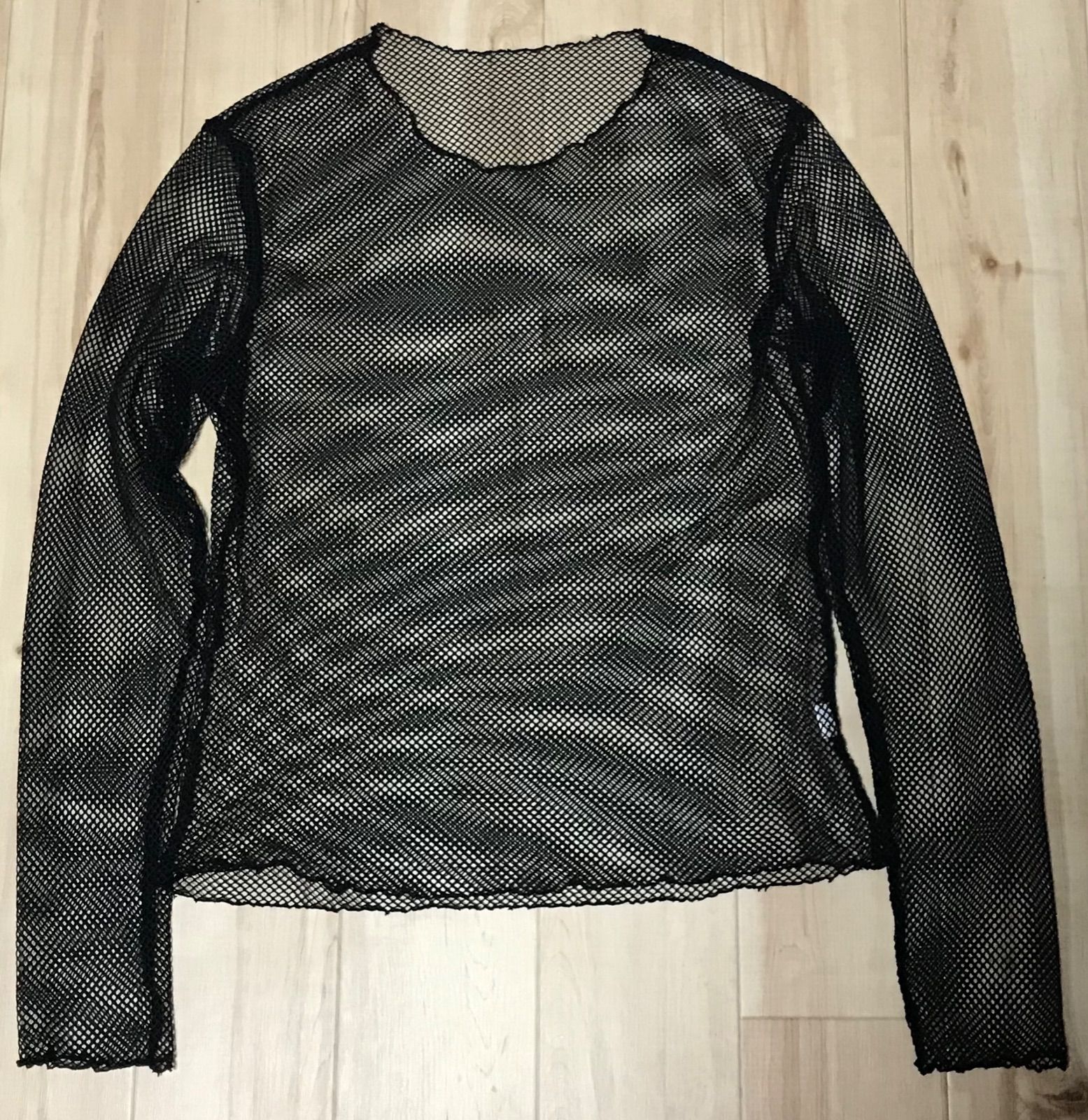 フィッシュネットシャツ PUNK ROCK クラスト ハードコア グランジ V系 