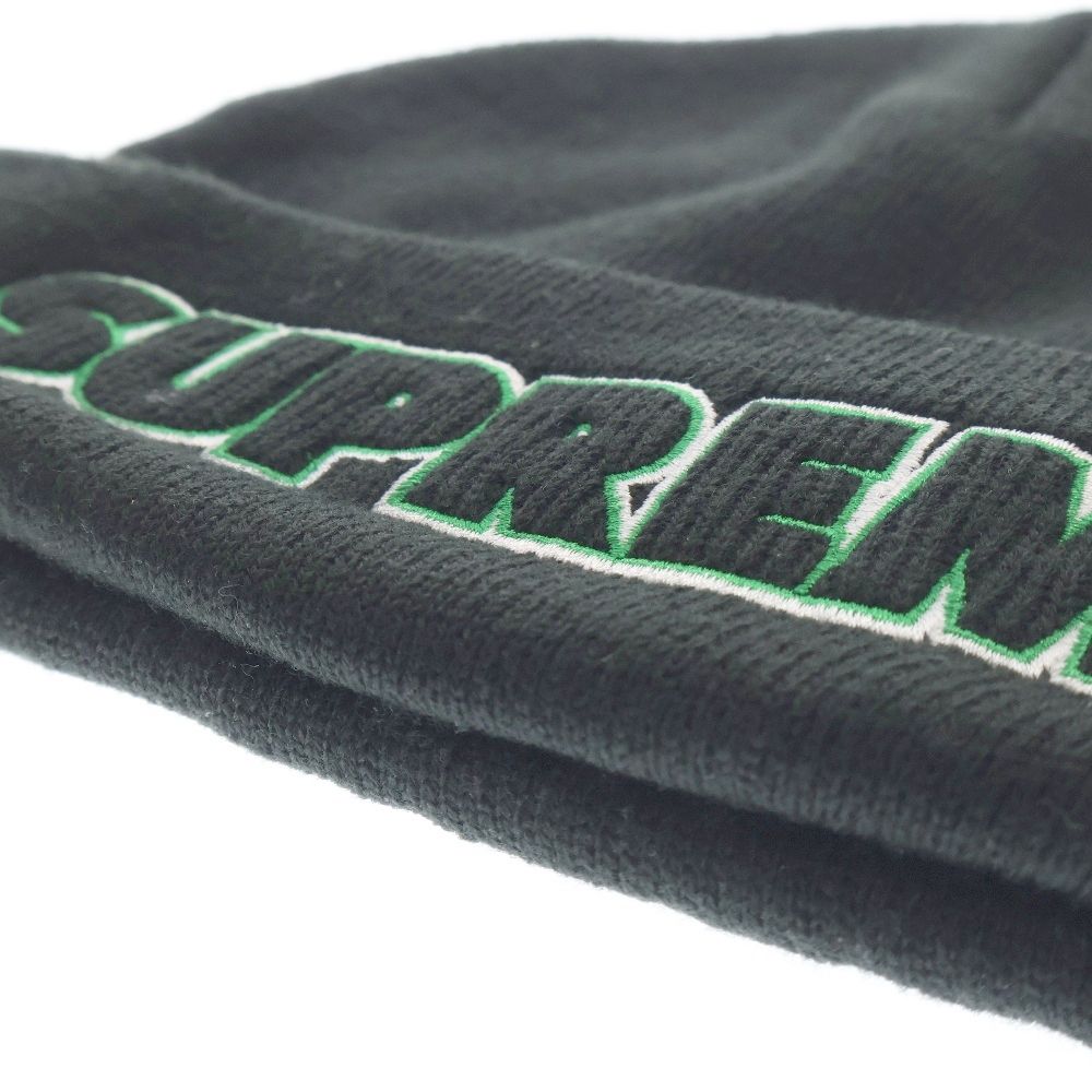 SUPREME (シュプリーム) 19AW Outline Beanie ロゴ ビーニー ニット