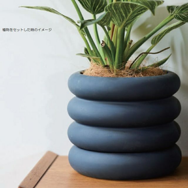 花 観葉植物用ポット ヴィエノ 16 N Ceramic POT 4個入り 40195 底穴あり 受皿付き 代引き不可 小型ポット プランター FARM p29 STEELWINDOWSANDDOORS_COM