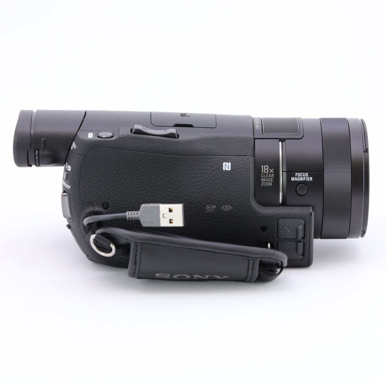 ソニー SONY ビデオカメラ FDR-AX100 4K 光学12倍 ブラック Handycam FDR-AX100 BC - 4