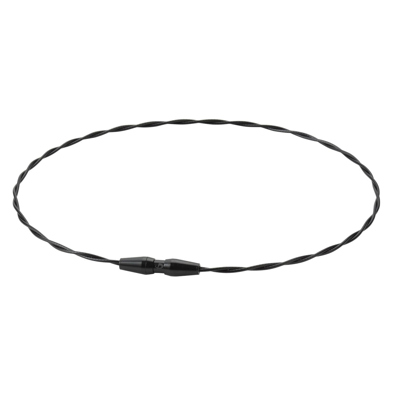 ブラック/ブラック_43 【佐藤輝明選手愛用商品】phiten(ファイテン) ネックレス RAKUWAネックワイヤー EXTREME トルネード ブラック/ブラック 43cm【肩こり】【首こり】【ファイテン先端技術メタッ