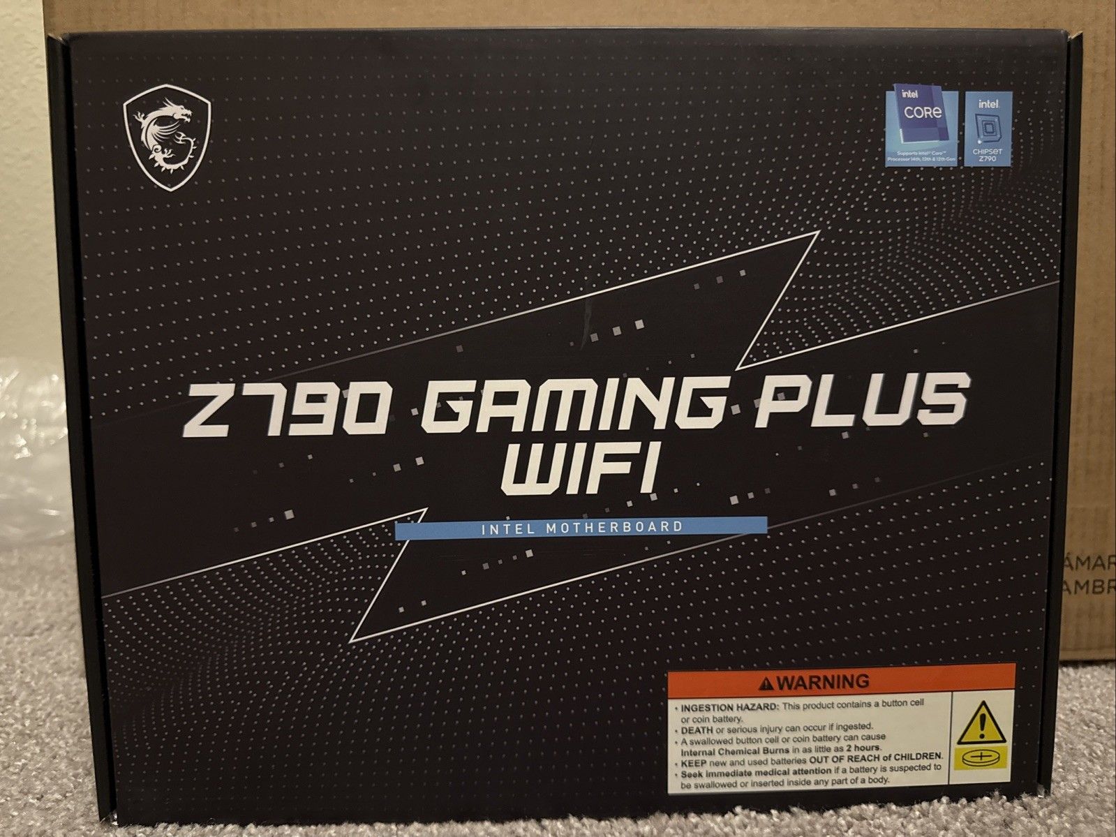 MSI - Z790 Gaming Pl WIFI ソケット LGA 1700 Intel ATX DDR5 マザーボード wifi6e