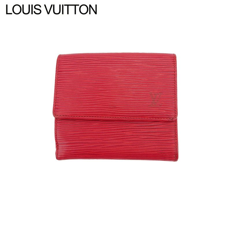 ルイヴィトン　 エピ　ポルトピエカルトクレディモネ　二つ折コンパクト型　レッド 楽天市場】【財布】LOUIS VUITTON ルイ ヴィトン エピ ポルト