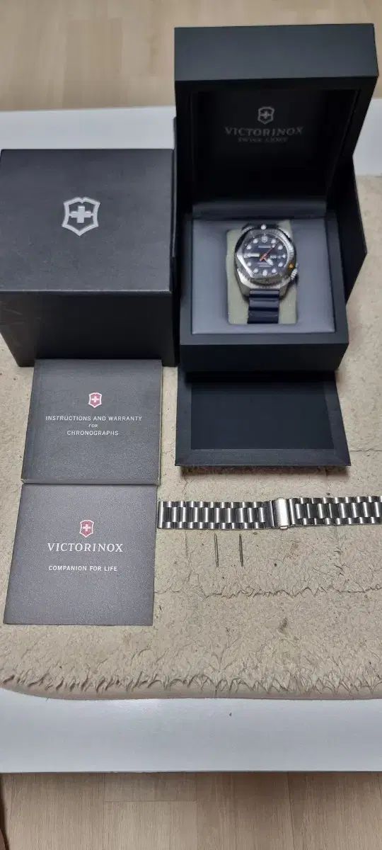 VICTORINOX ビクトリノックス ダイバー 時計 オートマティック 青文字盤