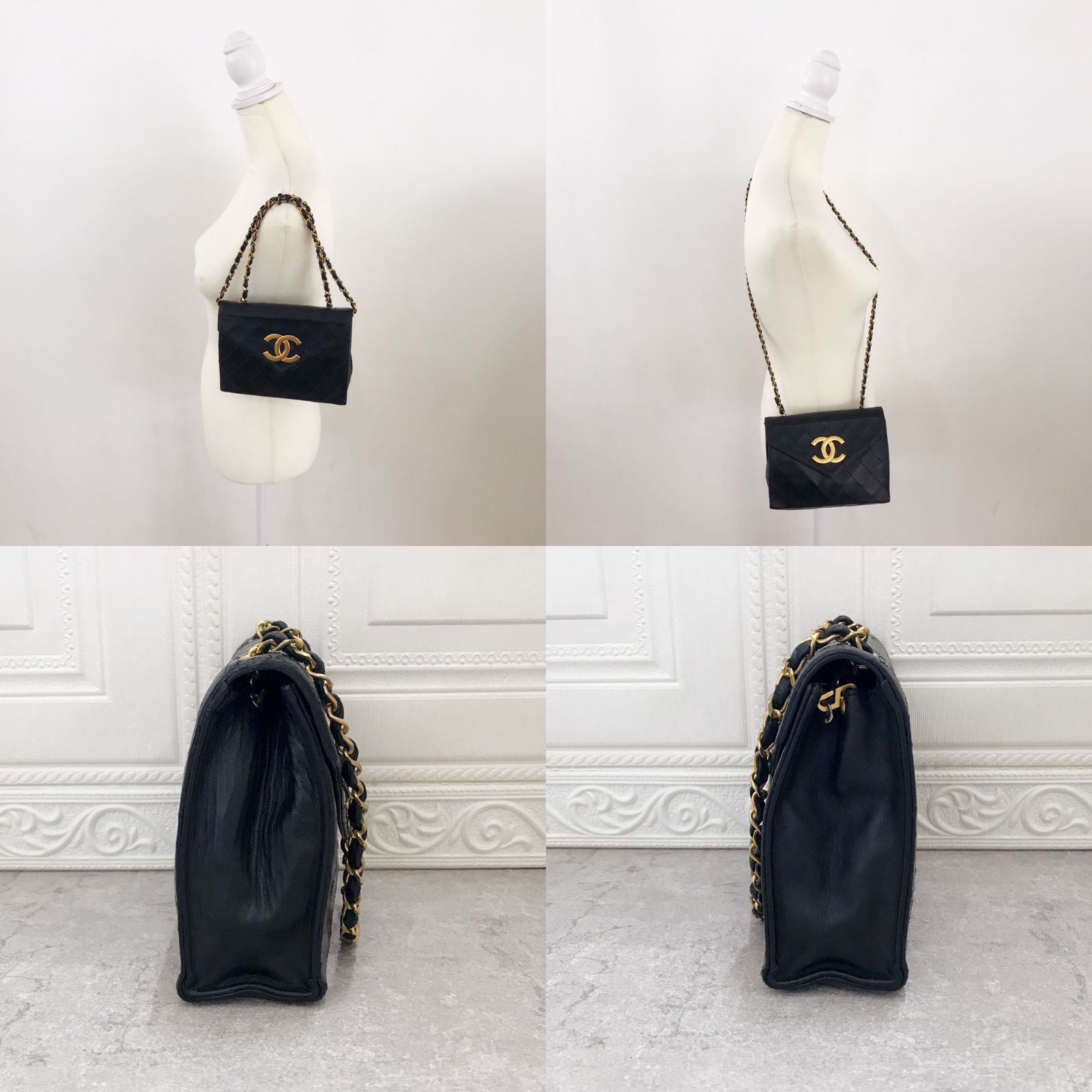 CHANEL(シャネル) マトラッセ ラムスキンチェーンショルダー
