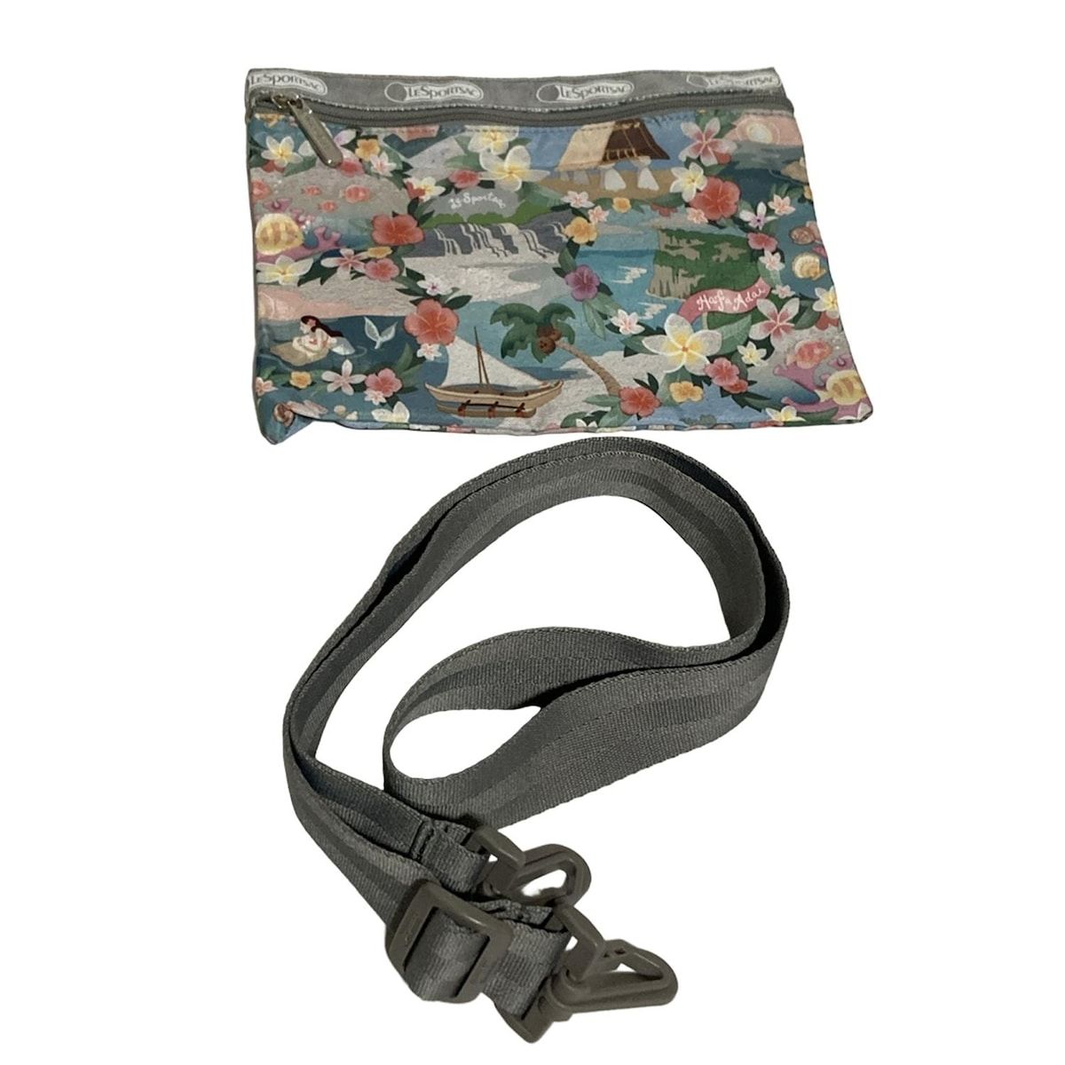 LESPORTSAC(レスポートサック) ボストンバッグ - グレー