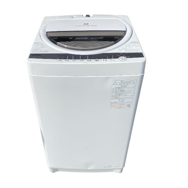 TOSHIBA/東芝 全自動洗濯機 7.0kg AW-7G9(W) 2021年製 【公式通販】