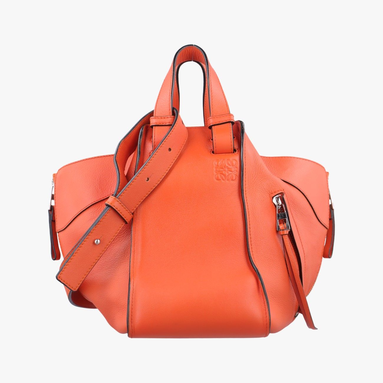 ロエベLoeweハンモックオレンジレザー061607
