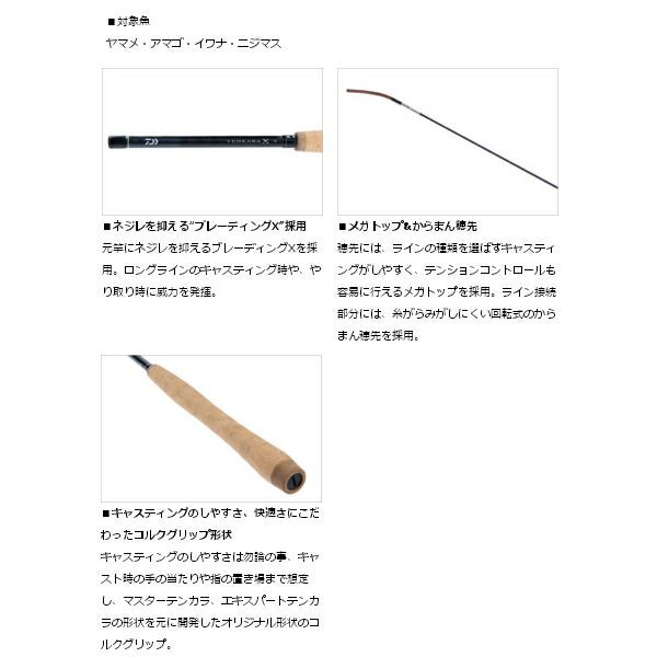 ≪'19年11月新商品！≫ ダイワ 節約 テンカラ X 33 〔仕舞寸法 46cm〕