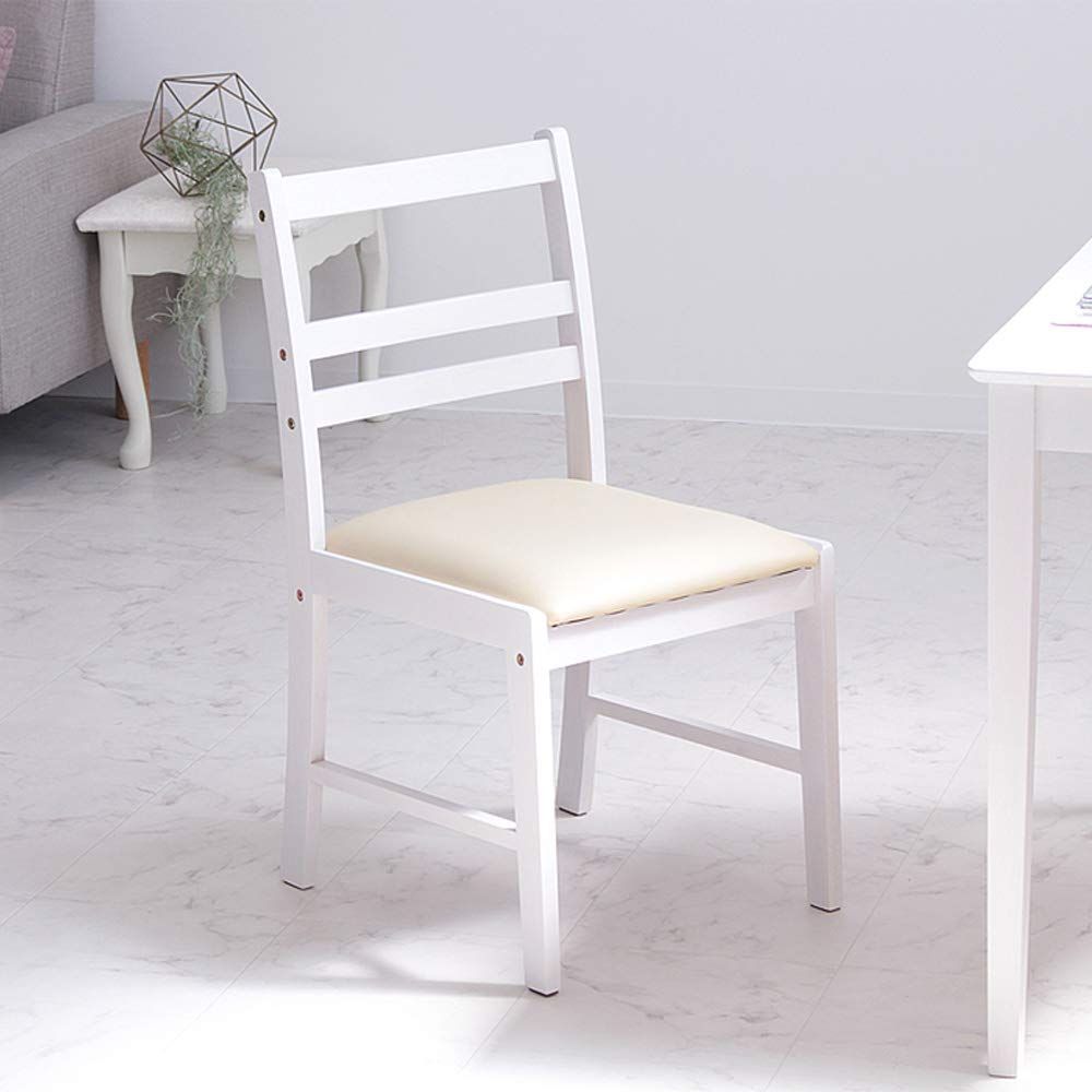新着商品 デスクチェア 木製 天然木 チェア シンプル 椅子 ダイニングチェア 白 岩附 ホワイト ホワイトウォッシュ IW-1270