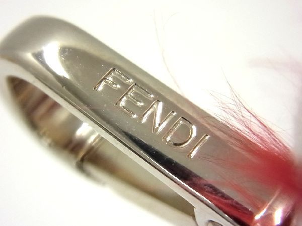 □極美品□ FENDI フェンディ ミニストラップユー ファー バッグ用