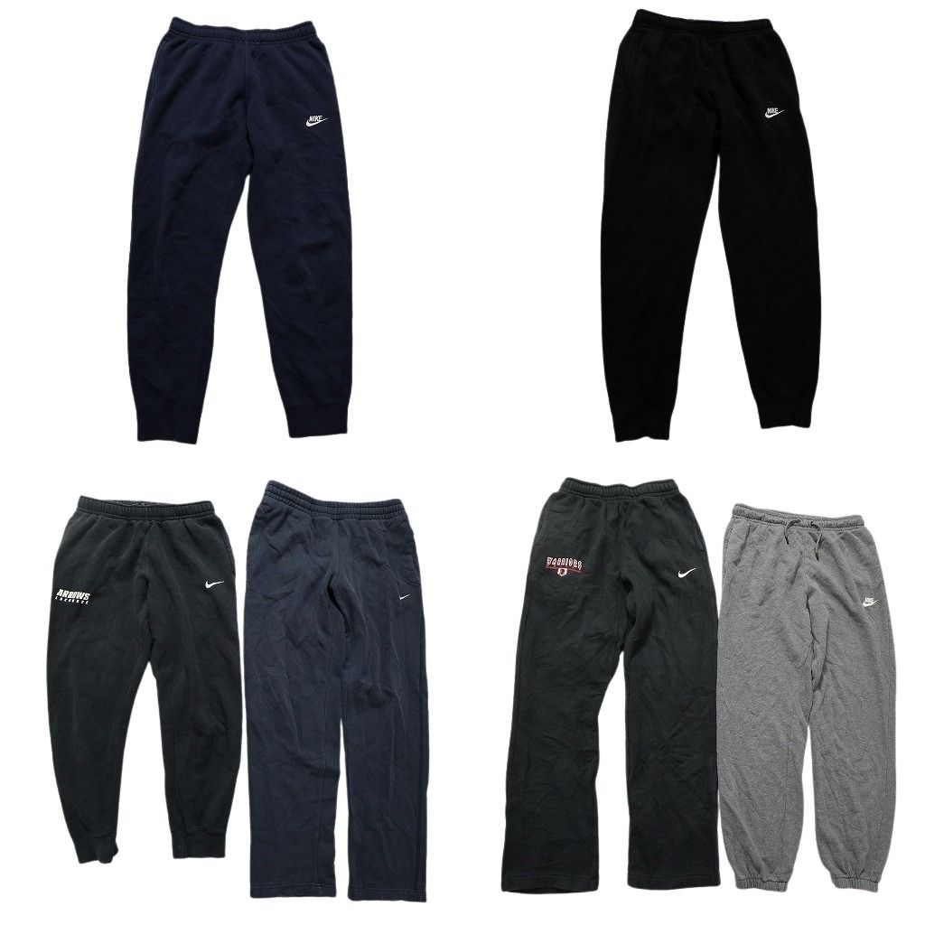 古着卸 ナイキ NIKE スウェット パンツ 6枚セット メンズ Ｓ ワイド ジョガーパンツ トレーニングパンツ 古着 NC0841