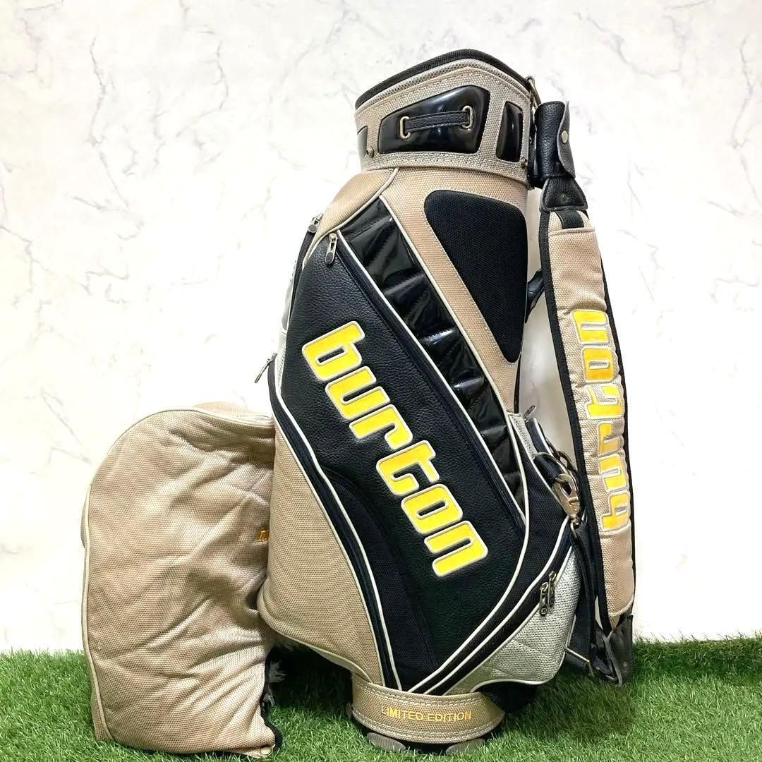 H6.バートン　キャディバッグ　ゴルフクラブケース　3点式　希少品 H6.バートン キャディバッグ ゴルフクラブケース 3点式 希少品