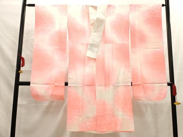 平和屋着物○長襦袢 無双仕立て 西山英男 本場奄美大島本泥染 舞