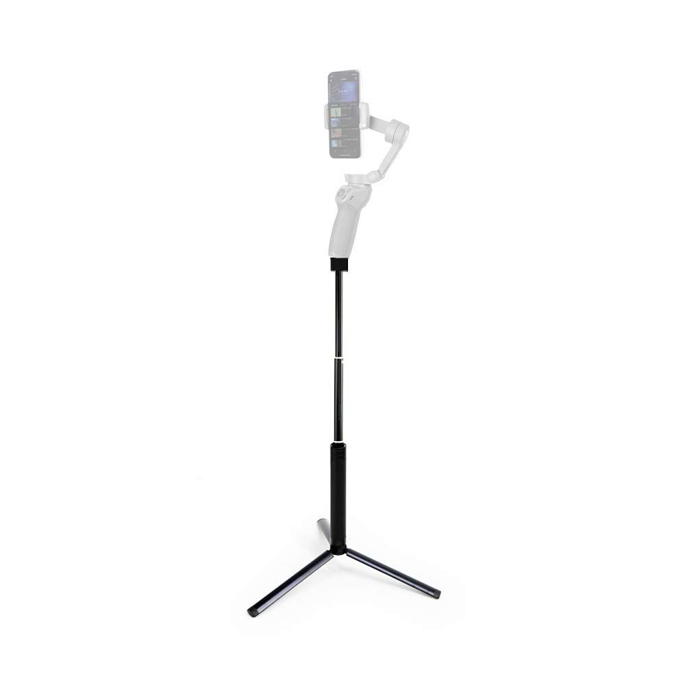 Mobile Osmo 6 / 3 2 4 / 5 Zhiyun用のMAXCAM Selfieスティック三脚延長ロッド、アルミニウム合金延長ロッド+アルミニウム合金三脚。 OM （DJI DJI OMおよび携帯電話は含まれません）