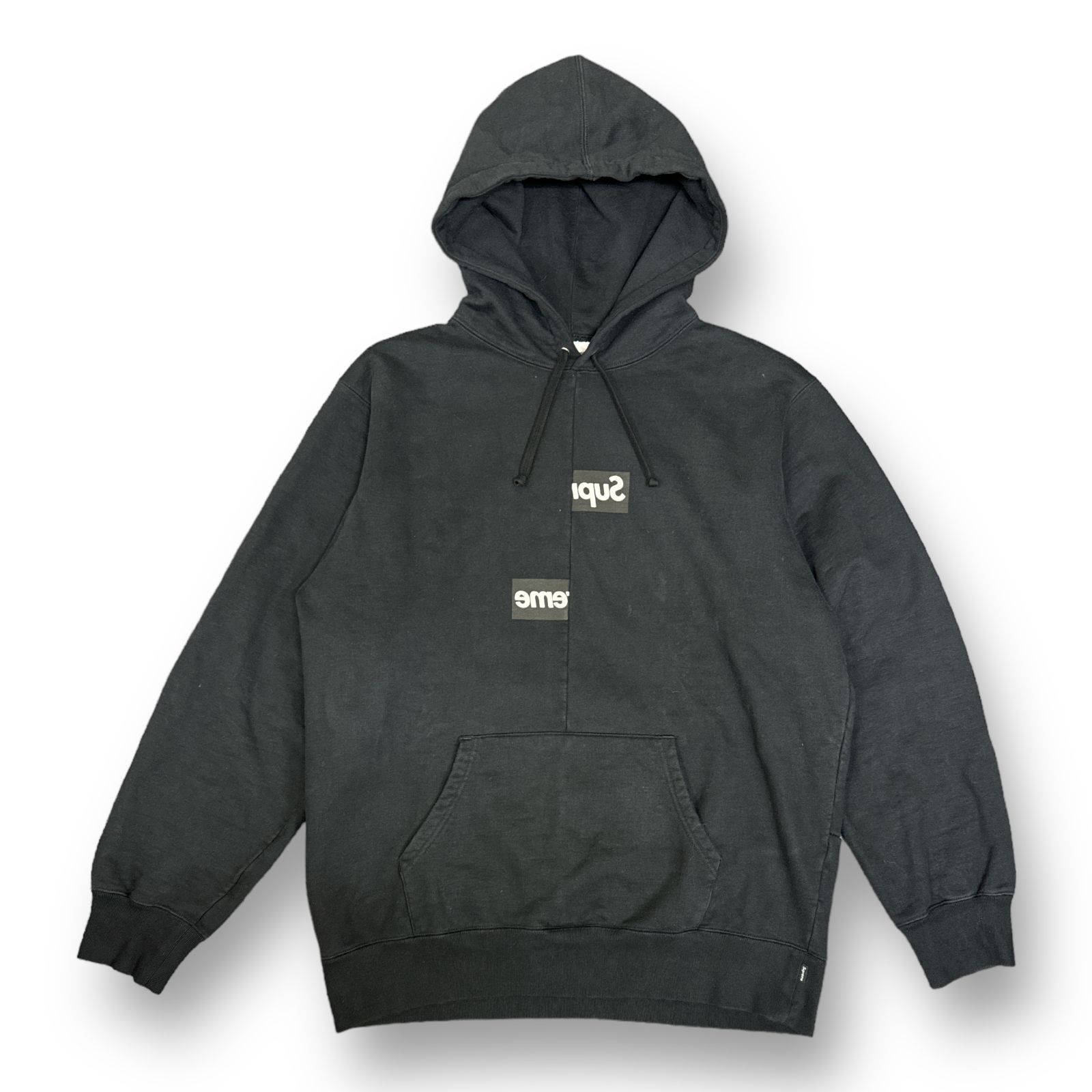 Supreme Hooded パーカー スプリットロゴ コムデギャルソンコラボ. Supreme×COMME des GARCONS SHIRT 2018AW Split Bo