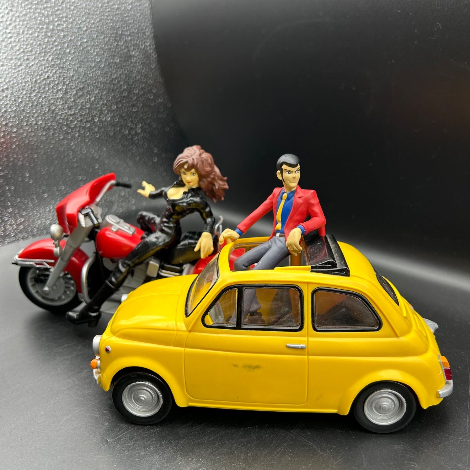 Amazon | ルパン三世フィギュア 車 フィアット500 オープンカー