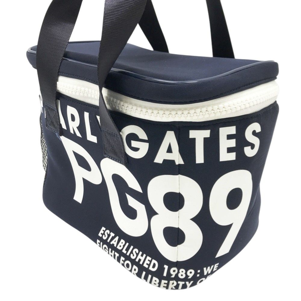 Pearly Gates パーリーゲイツ　カートバッグ　ゴルフバッグ　総柄　ロゴ PEARLY GATES パーリーゲイツ 保冷 カートバッグ ロゴ総柄
