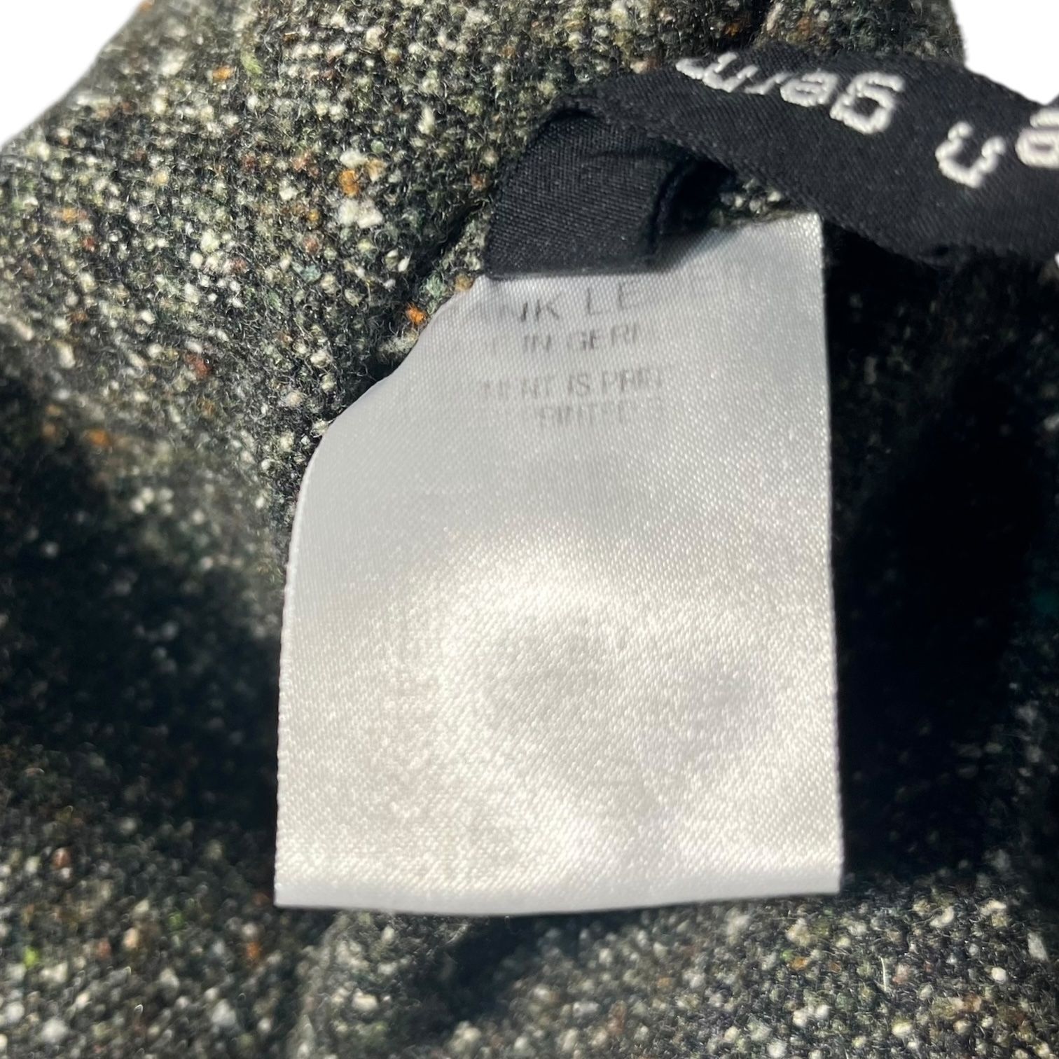 FRANK LEDER(フランクリーダー) mixed wool shirt ミックスウール