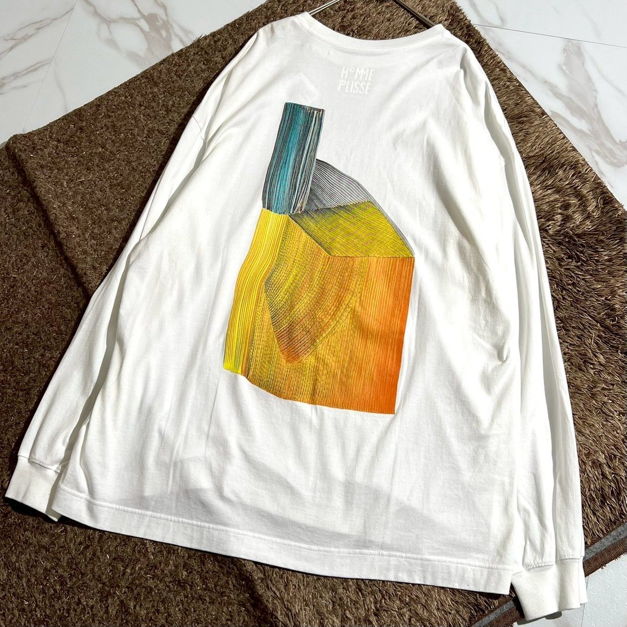 美品✨HOMME PLISSE ISSEY MIYAKE オムプリッセイッセイミヤケ ロンT 