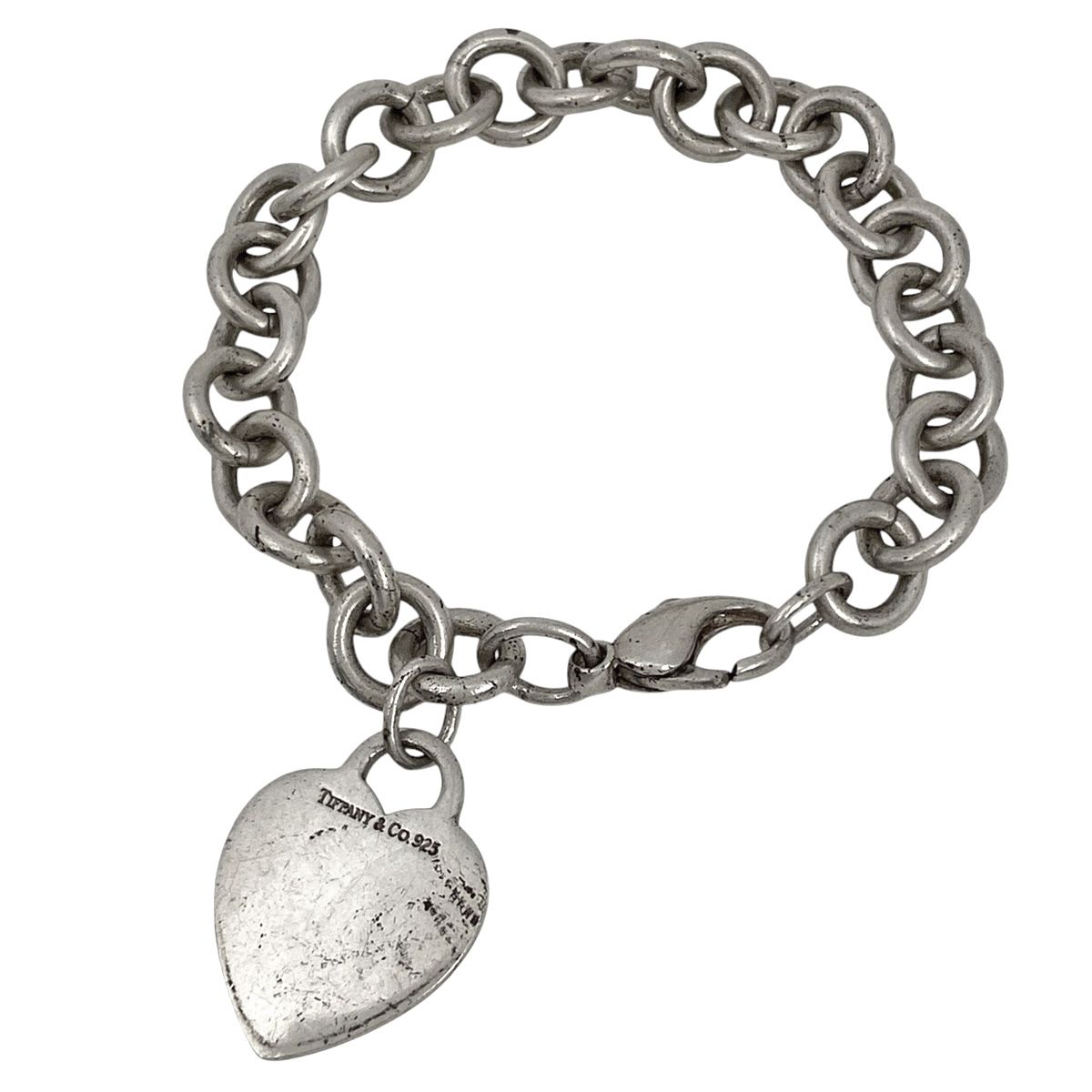 ティファニー TIFFANY-Co. ハートタグ チェーン ブレスレット ブレスレット シルバー925 シルバー レディース