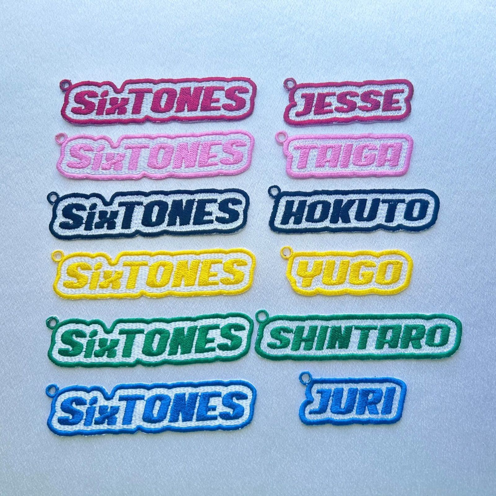 SixTONES 専用出品 SixTONES ワッペンネームタグ 2枚セット - メルカリ
